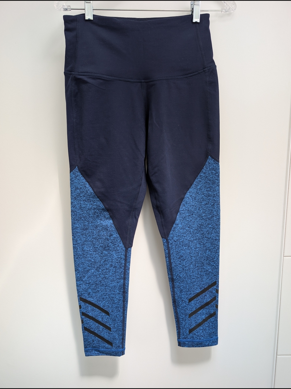 Zella Navy High-Waist Cropped Leggings